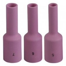 Keramická hubica so závitom, predĺžená 76mm, vn. priemer 11mm, závit 19,5